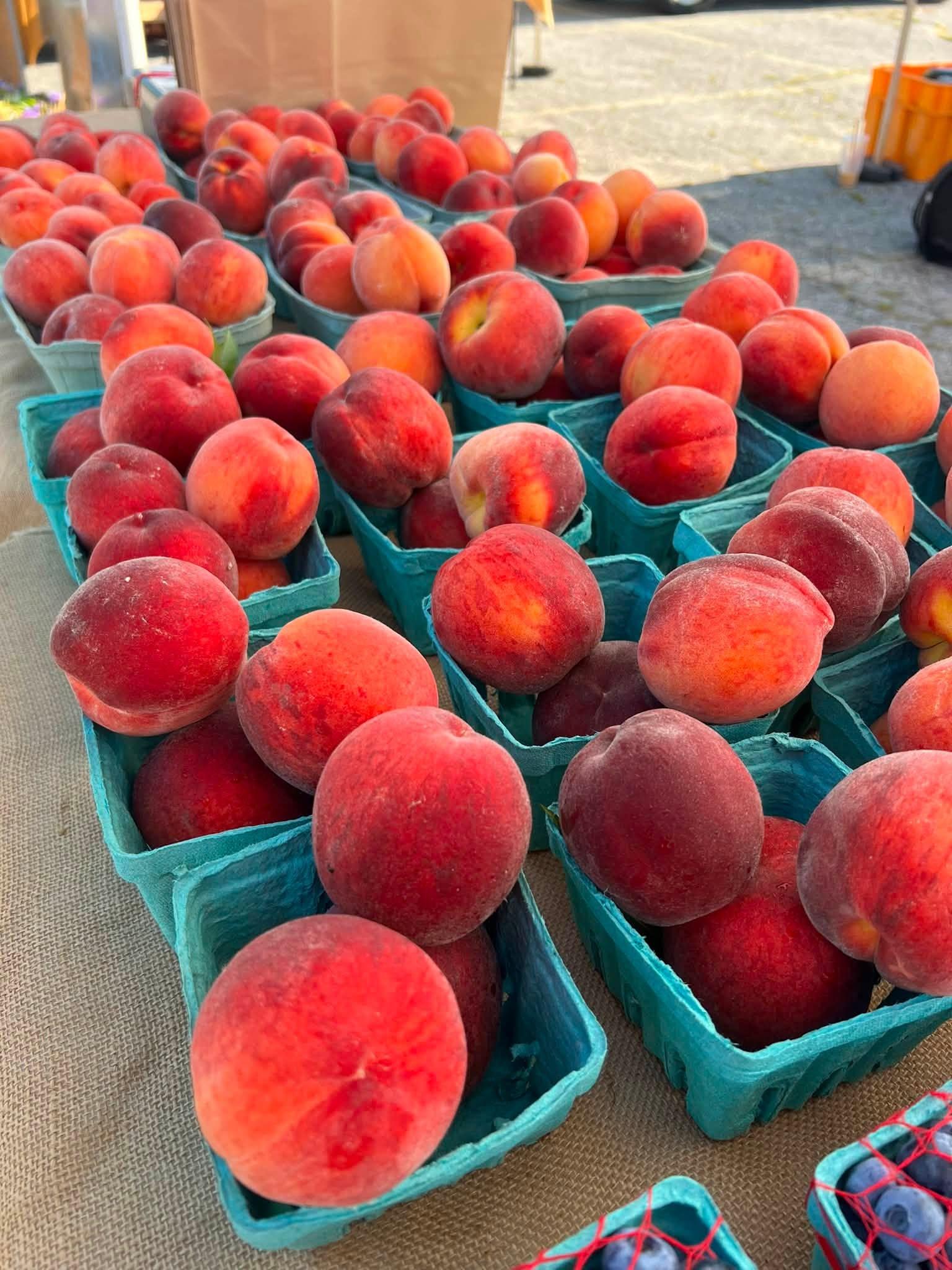 Table of Peaches